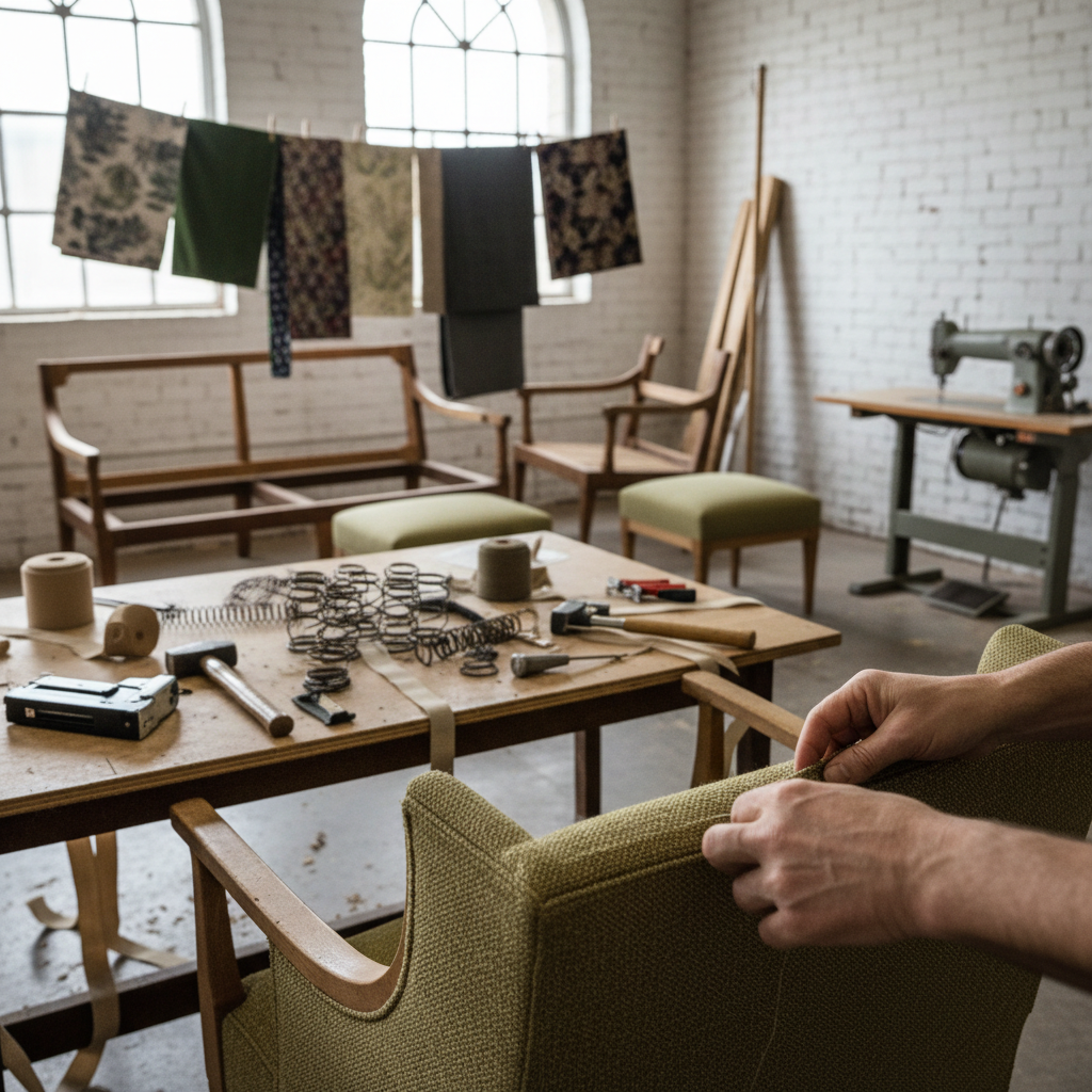 Ambachtelijk vakmanschap in textiel en meubels